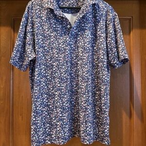 Rhoback floral polo Large